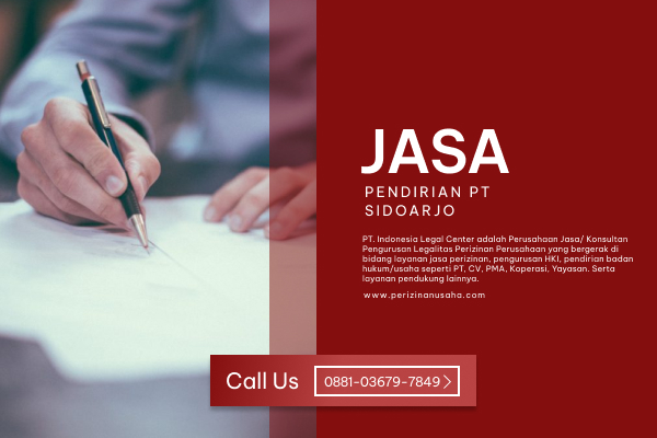Jasa Pendirian PT Sidoarjo